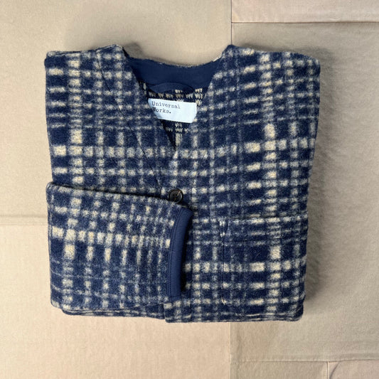 Cardigan Telepass Fleece, Navy