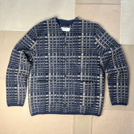 Cardigan Telepass Fleece, Navy