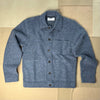 Uniform Jacket Wool Fleece, Slate Blue