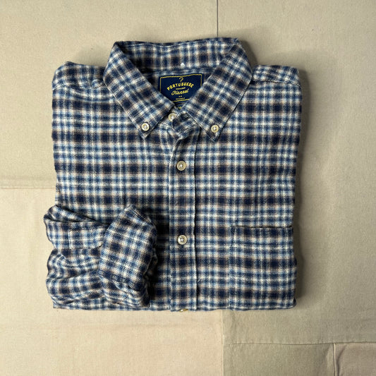 Vouga Flannel Shirt, Blue