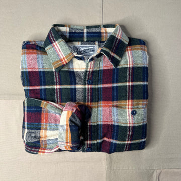 Plaid Cotton Flannel Shirt, Coast