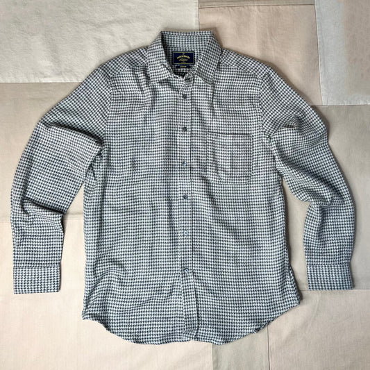 Pied Poule Shirt, Charcoal