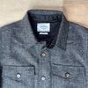Wool Field Overshirt, Grey