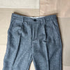 Single Pleat Trouser, Grey