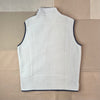 Men's Retro Pile Vest, Pelican: Smolder Blue