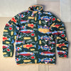 Men's Lightweight Synchilla Snap-T Fleece Pullover, Salmon Energy: Old Growth Green