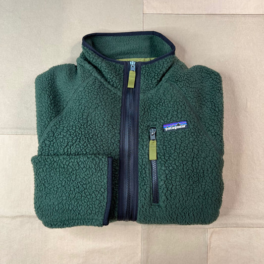 Men's Retro Pile Jacket, Old Growth Green