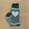 Women's Heart Sock, Forest