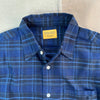 Madras Cotton Shirt, Navy