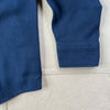 Round Tail Over Shirt, Navy Herringbone