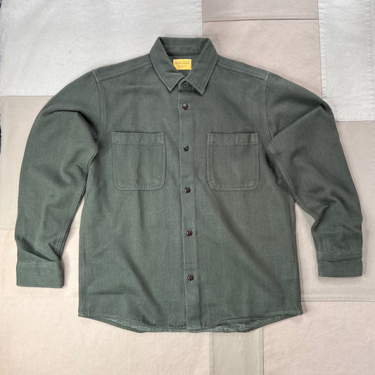 Round Tail Over Shirt, Olive