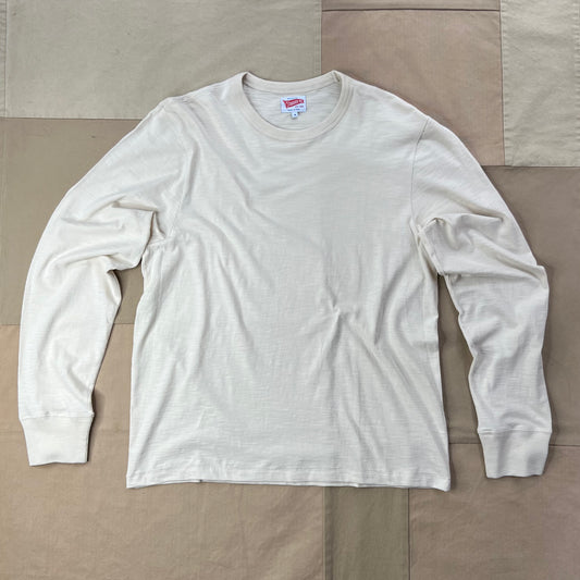 Long Sleeve Slub T-Shirt, Natural
