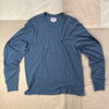 Long Sleeve Slub T-Shirt, Indigo