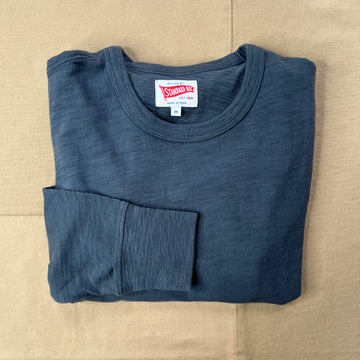 Long Sleeve Slub T-Shirt, Indigo