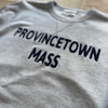 Provincetown MA Crewneck, Grey