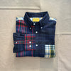 Winter Madras Shirt, Patchwork