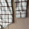 Women's Mila Japanese Cotton Flannel, Charcoal Plaid