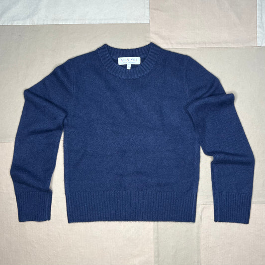 Marais Crewneck Sweater in Cashmere, Navy