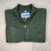 Wool Blend Ribbed Sweater, Moss