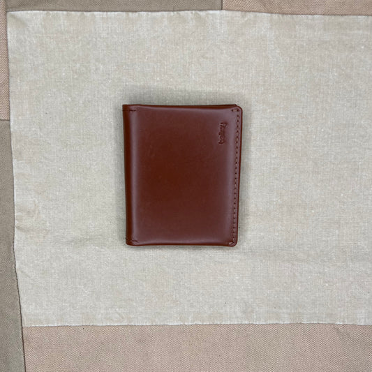 Slim Sleeve Wallet, Sienna