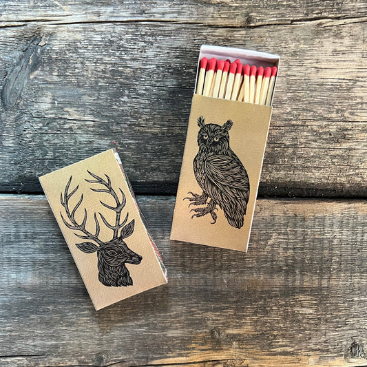 Owl & Deer Matches