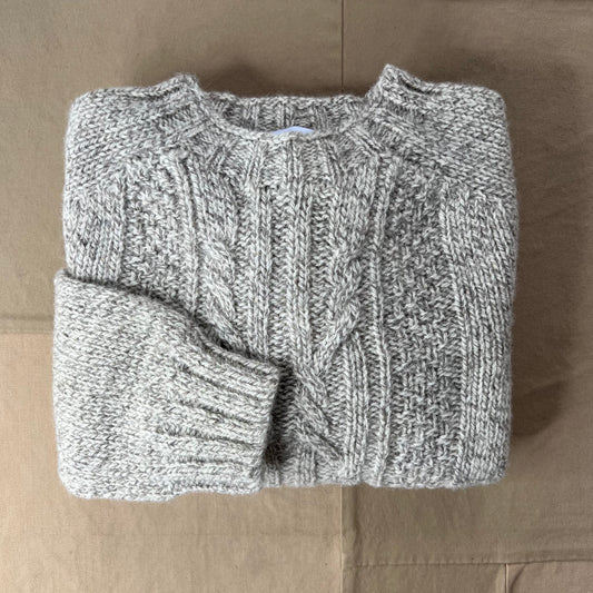 Undyed Portland Crewneck Sweater, Romney
