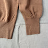 Louisa Vest in Cotton Cashmere, Mochaccino