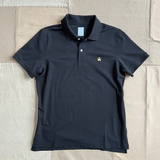 Short Sleeve Stretch Supima Polo Shirt, Meteorite