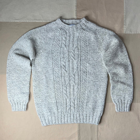Undyed Portland Crewneck Sweater, Romney