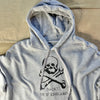 Sault Jolly Roger Hoodie, Athletic Grey