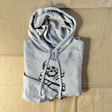 Sault Jolly Roger Hoodie, Athletic Grey