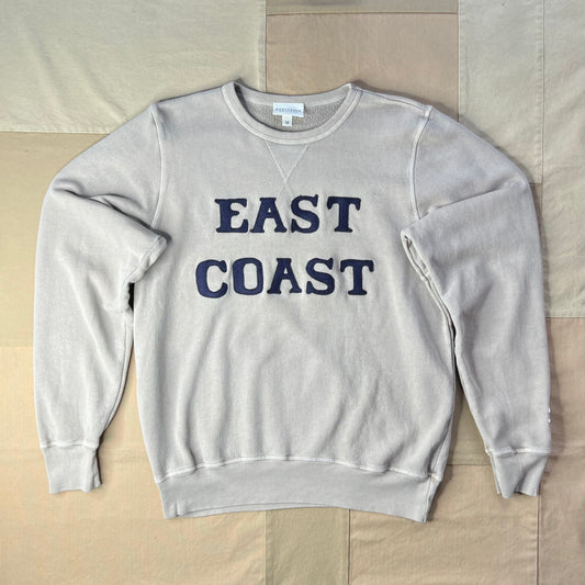 East Coast Terry Crewneck, Latte