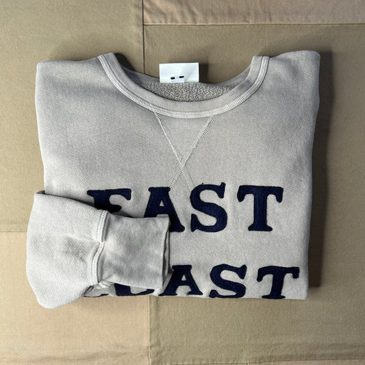 East Coast Terry Crewneck, Latte