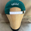 East Coast Needlepoint Cap, Forest Green/White