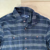 Colorado Midweight Flannel, Navy Stripe