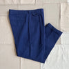 Standard Pleated Pant in Cotton Linen, Dark Navy