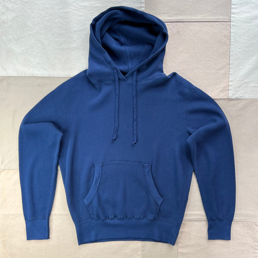 Waffle Hoodie, Navy