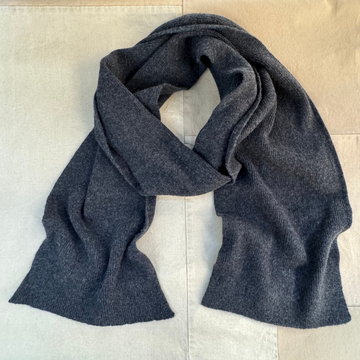 Cashmere Scarf, Charcoal