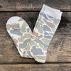 Pile Camo Crew Socks, Pastel