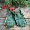 Wakayama Gloves, Green/Brown
