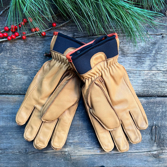 Wakayama Gloves, Green/Brown