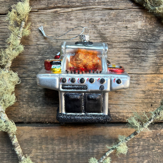 Grill Glass Ornament