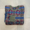 Wool Crewneck Sweater in Fair Isle Jacquard