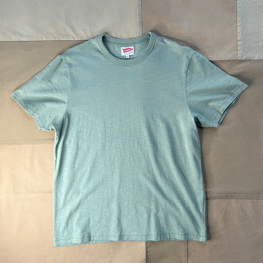 Short-Sleeve Slub T-shirt, Sage