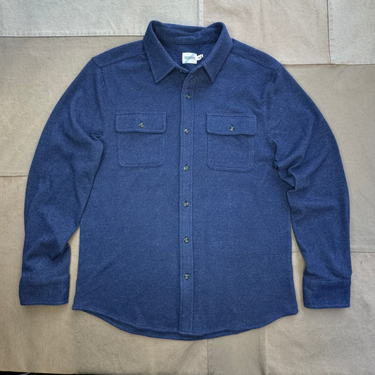 The Dunewood Flannel, Navy Twill