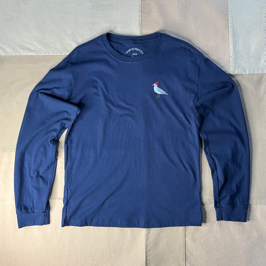 Long Sleeve Seagull T-Shirt, Navy