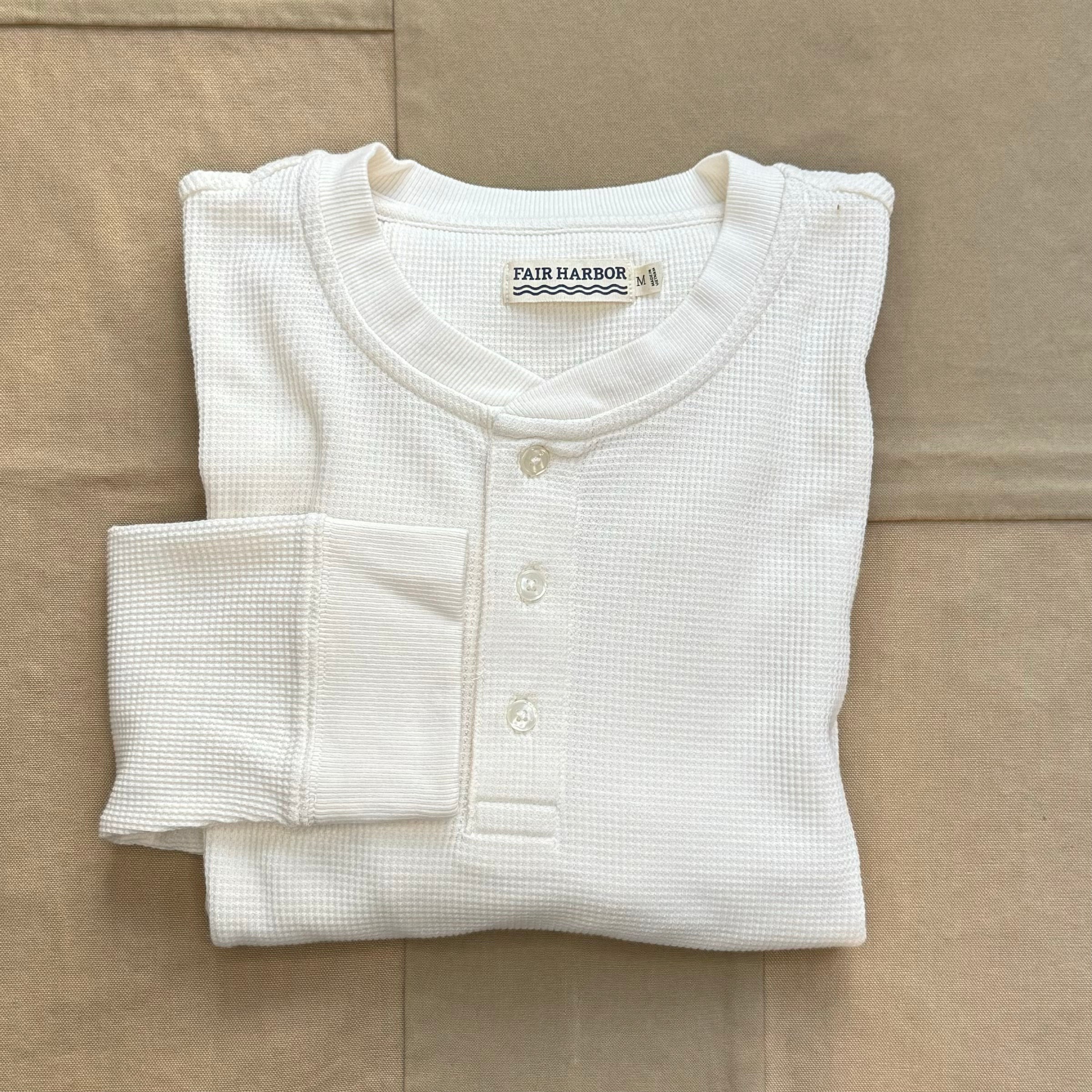 The Hudson Waffle Henley, Shell – SAULT New England