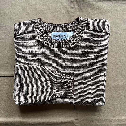 Rockport Striped Sweater, Natural/Brown