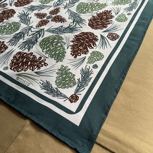 Pine Cone Bandana