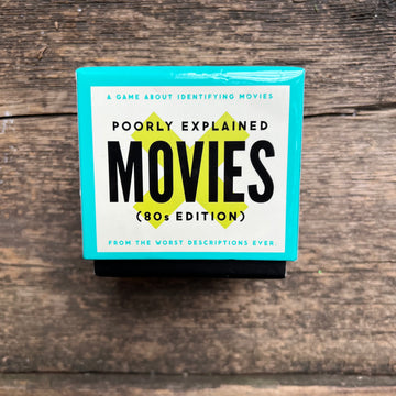 Mini Poorly Explained Movies Game - 80s Edition